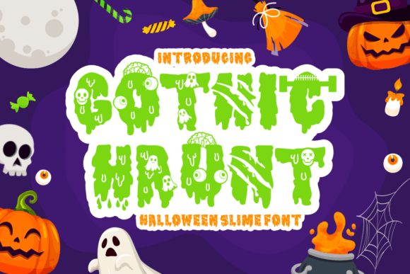 Gothic Haunt: Elevate Your Halloween Design Projects