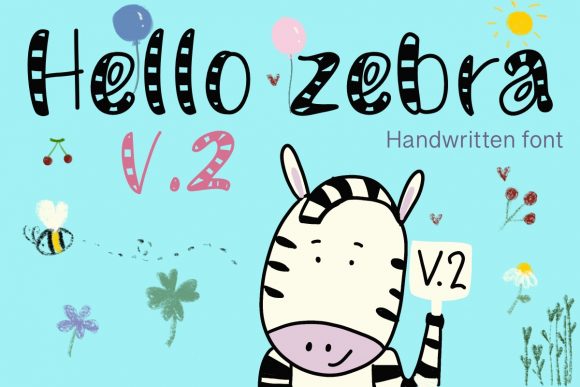 Hello Zebra: A Quirky Font for Playful Designs