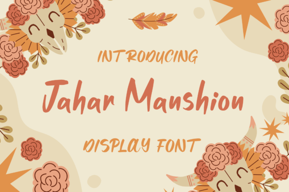 Jahar Mansion: Elevating Your Designs with Playful Typography