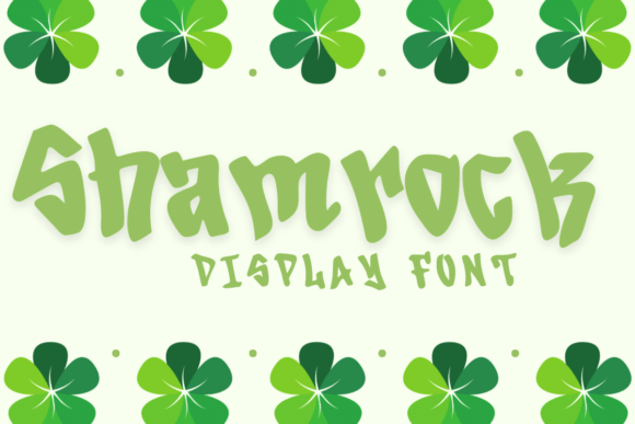 Shamrock Font: Whimsical Typography for Modern Design