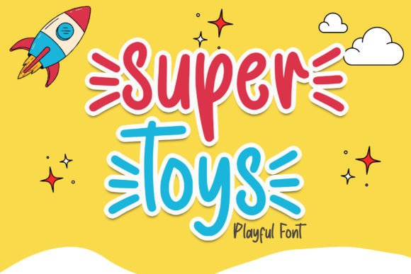 Super Toys Font: Joyful Typography for Creative Designs